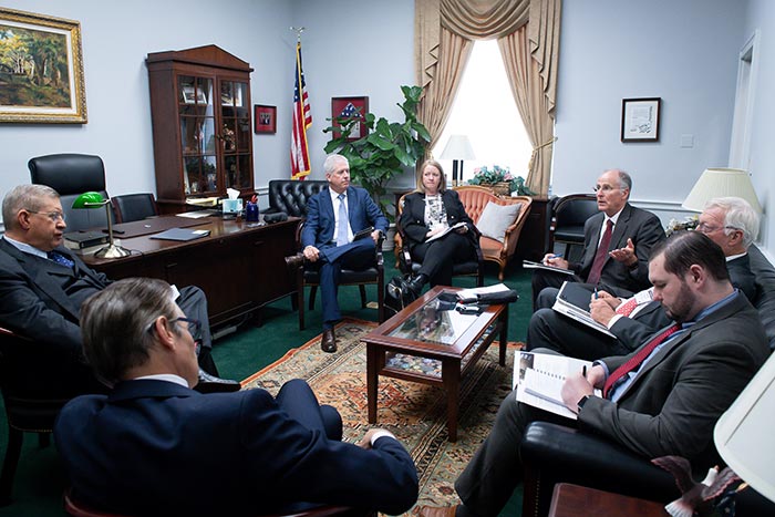 APCIA members meeting during Legislative Action Day